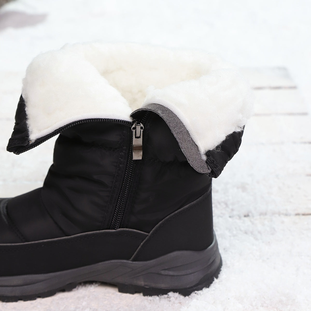 Warm and waterproof winter boots
