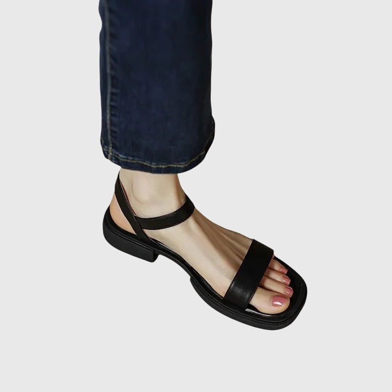 Celestia | Sandalias ortopédicas de cuero