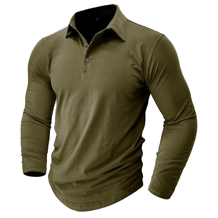 Polo de manga larga Modern Edge