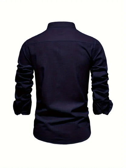 Men’s Spring Casual Button Shirt