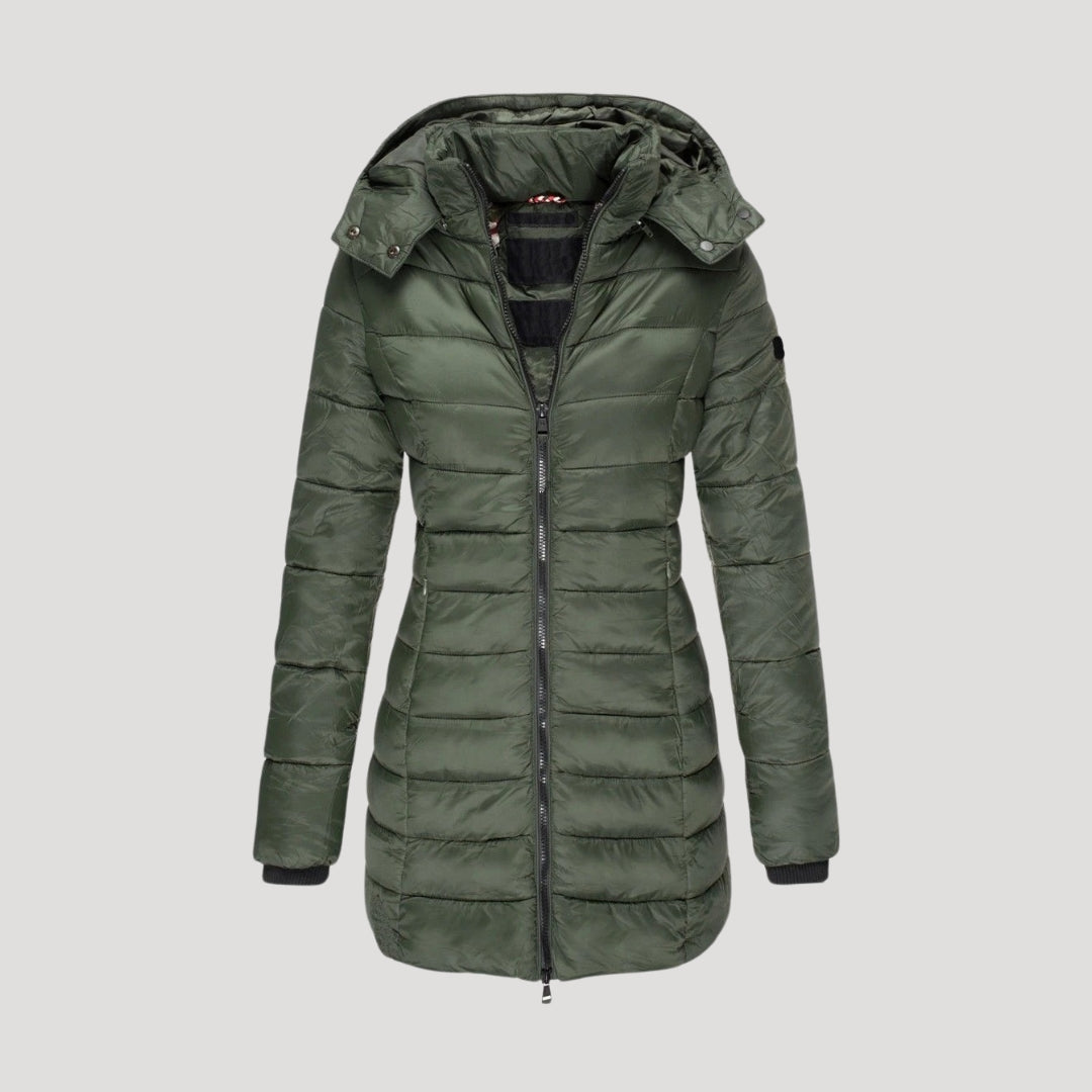Women’s Hooded Long Puffer Winter Coat