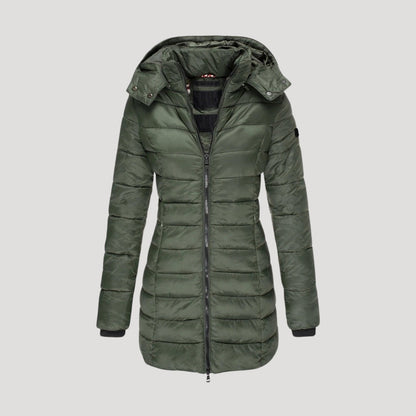 Women’s Hooded Long Puffer Winter Coat