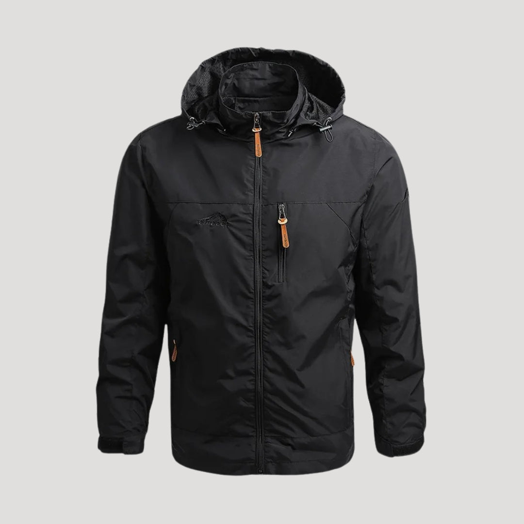 Men’s Spring Hooded Outdoor Zip Jacket