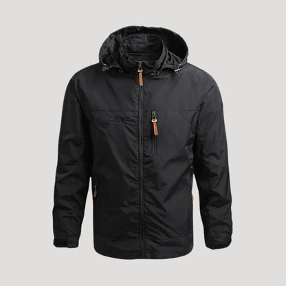 Men’s Spring Hooded Outdoor Zip Jacket
