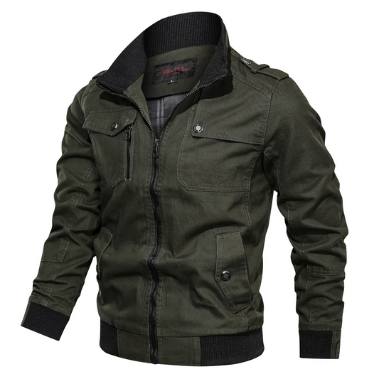 Chaqueta de invierno de combate cargo informal