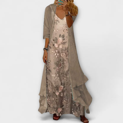 Bryleigh | Elegant Tummy Coverage Two-Piece Set