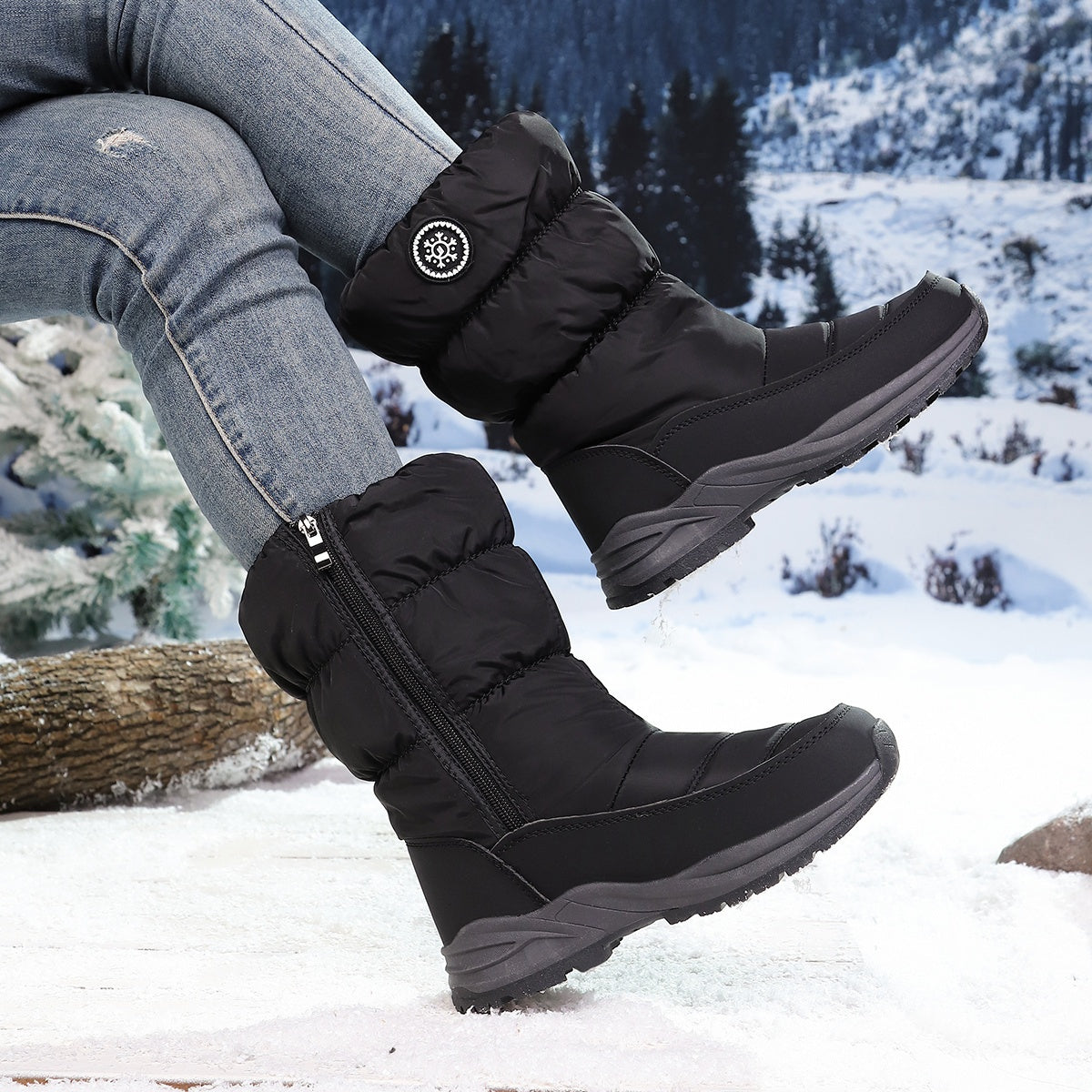 Warm and waterproof winter boots