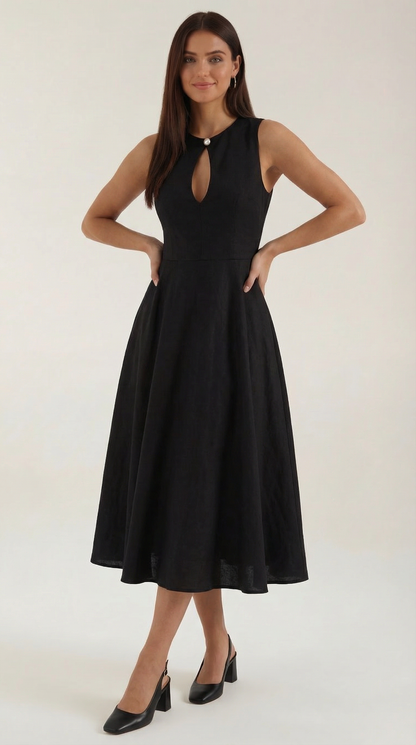 Cutout Midi Dress