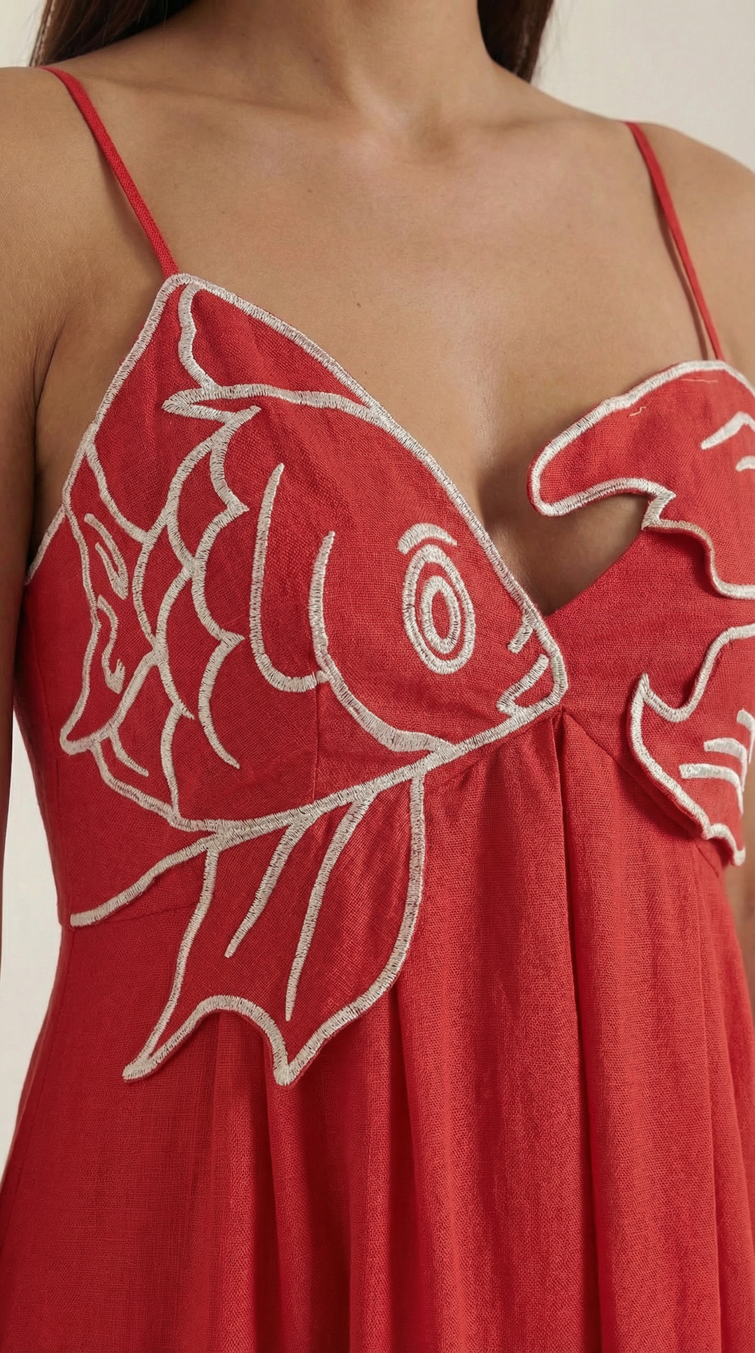 Embroidered Maxi Dress