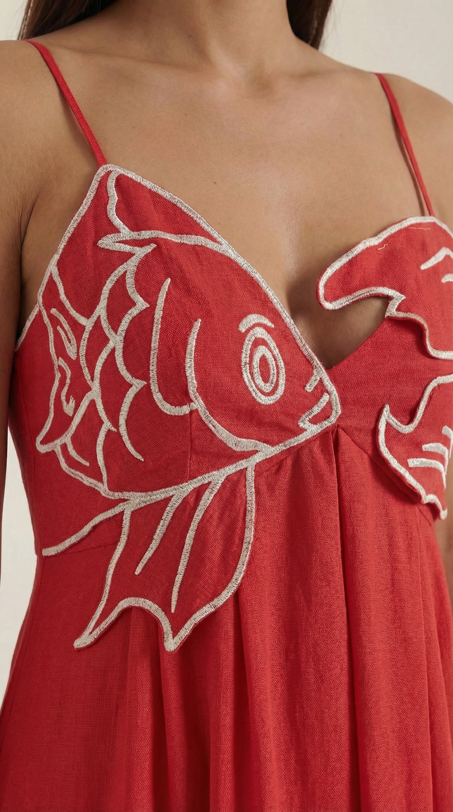 Embroidered Maxi Dress