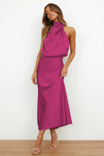 Pastel Draped Dress