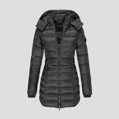 Women’s Hooded Long Puffer Winter Coat