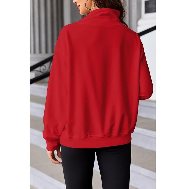 Women's Oversized Turtleneck Sweatshirt Long Sleeve Pullover