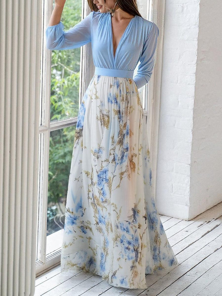 Peniel | Elegant Floral Maxi Dress