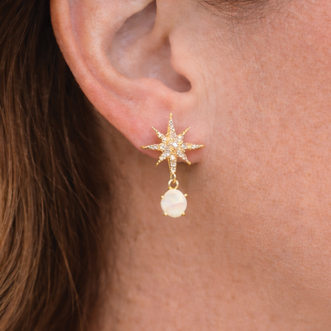 Moon Star Earrings