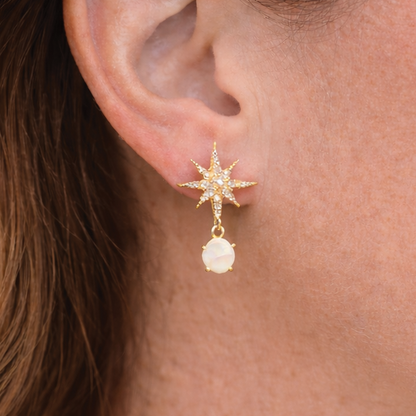 Moon Star Earrings