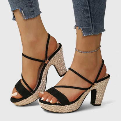 Luxe Sophisticated Real Leather Heels