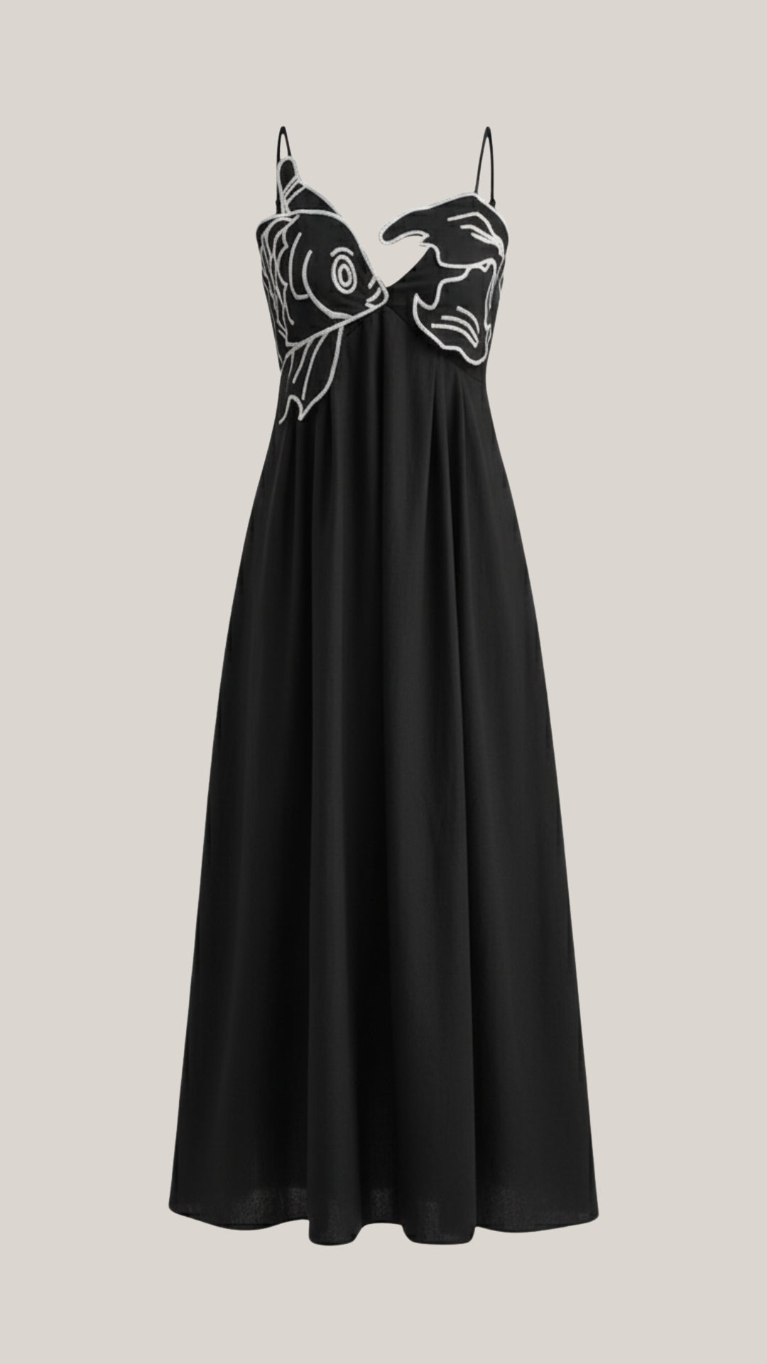 Embroidered Maxi Dress