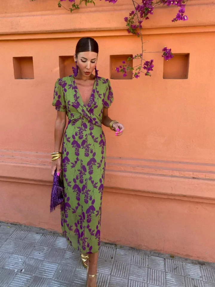 Vestido Midi Sofisticado
