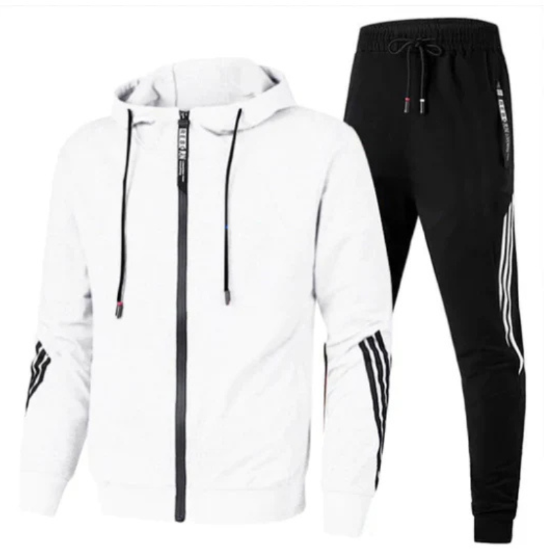 Men’s Modern Streetwear Hoodie Set