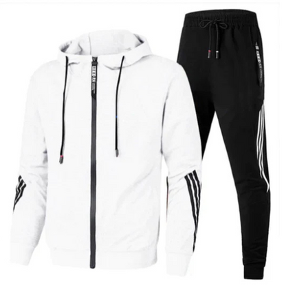 Conjunto de sudadera con capucha de ropa urbana moderna para hombre