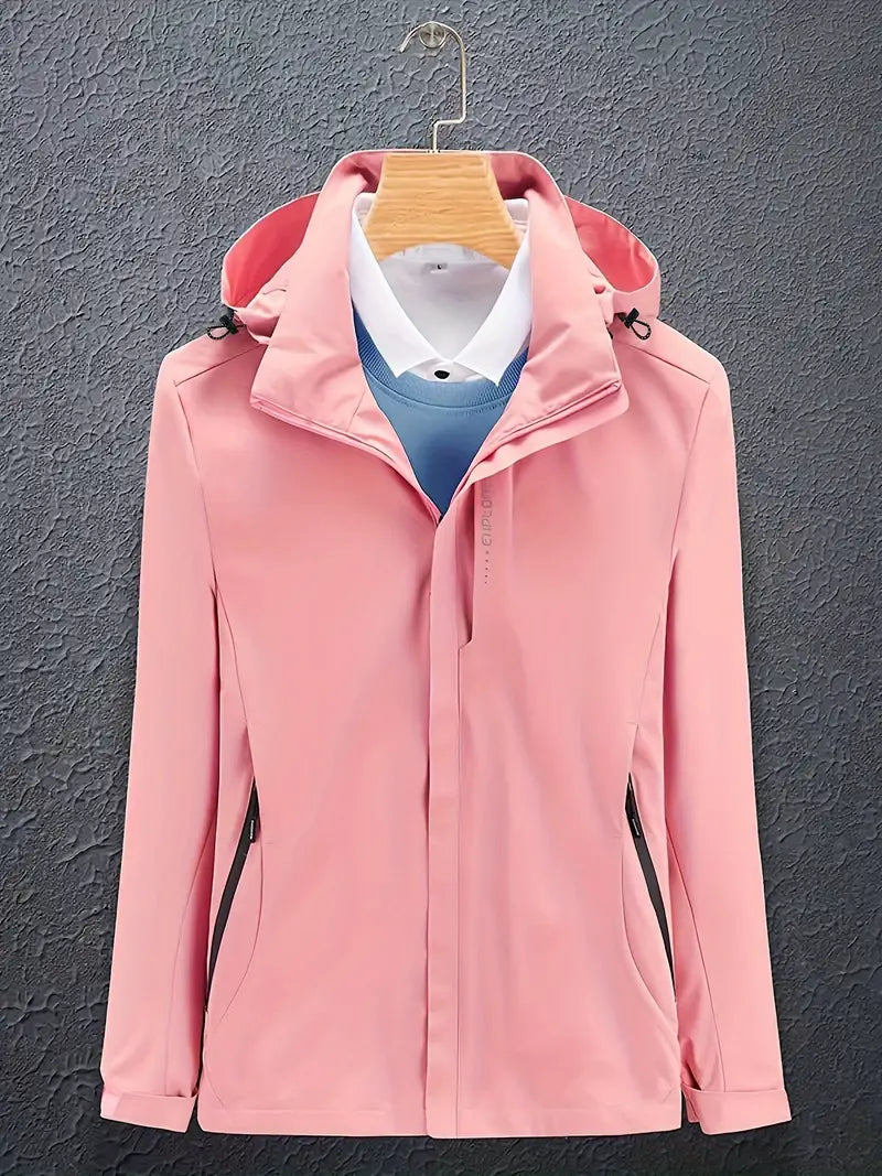 Women’s Winter Zip Closure Hooded Jacket