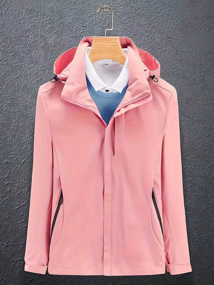 Women’s Winter Zip Closure Hooded Jacket