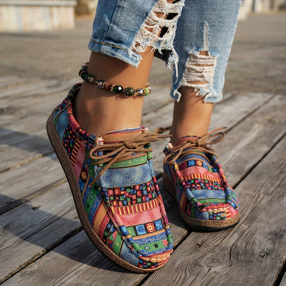 Colorful Retro Shoes for Women