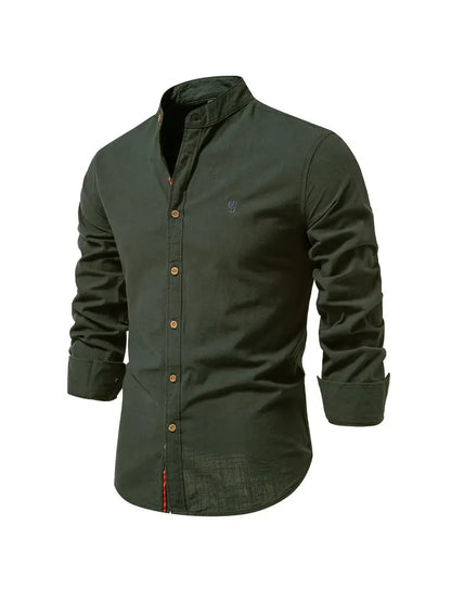 Men’s Spring Casual Button Shirt