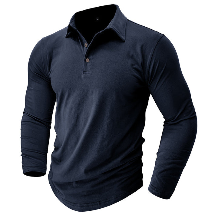 Polo de manga larga Modern Edge