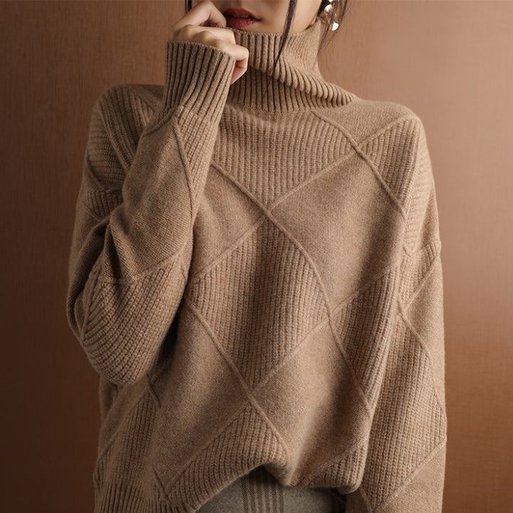 Women’s Cozy Oversized Ribbed Knit Sweater