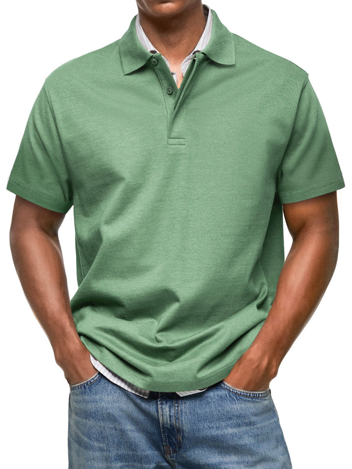 Camisa polo de manga corta esencial