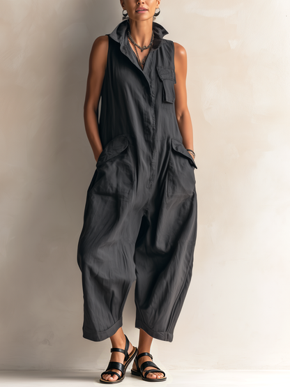 Michela | Elegant Wide-Leg Jumpsuit