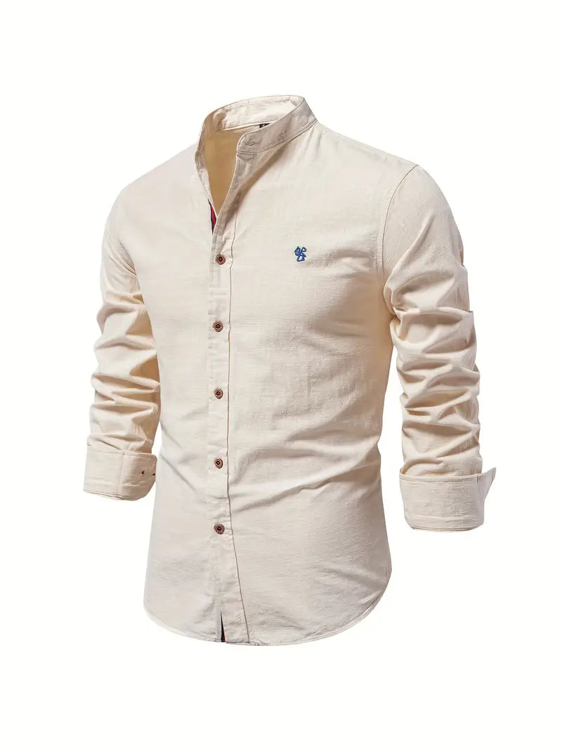 Men’s Spring Casual Button Shirt