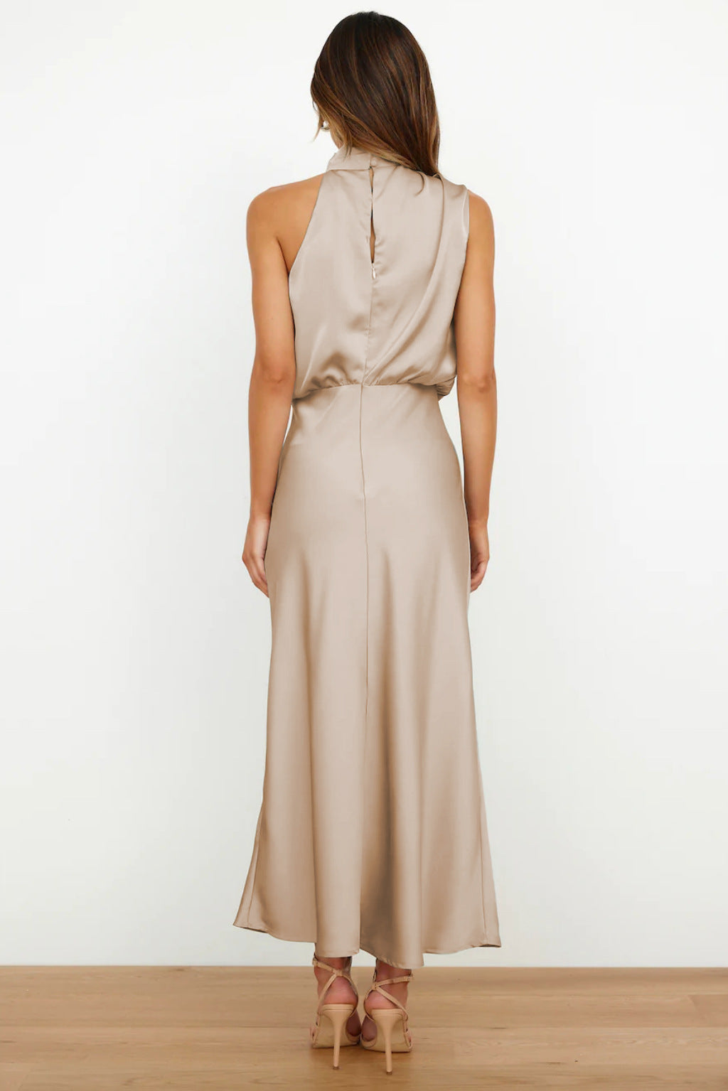 Pastel Draped Dress