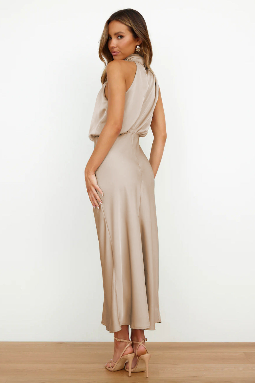 Vestido Drapeado Sahara