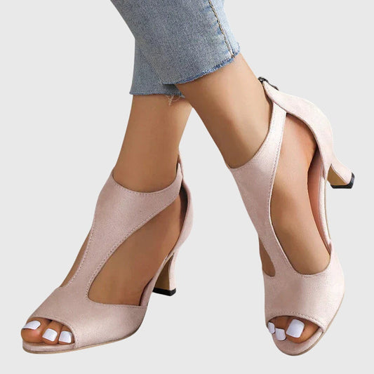 Tacones de confort refinado