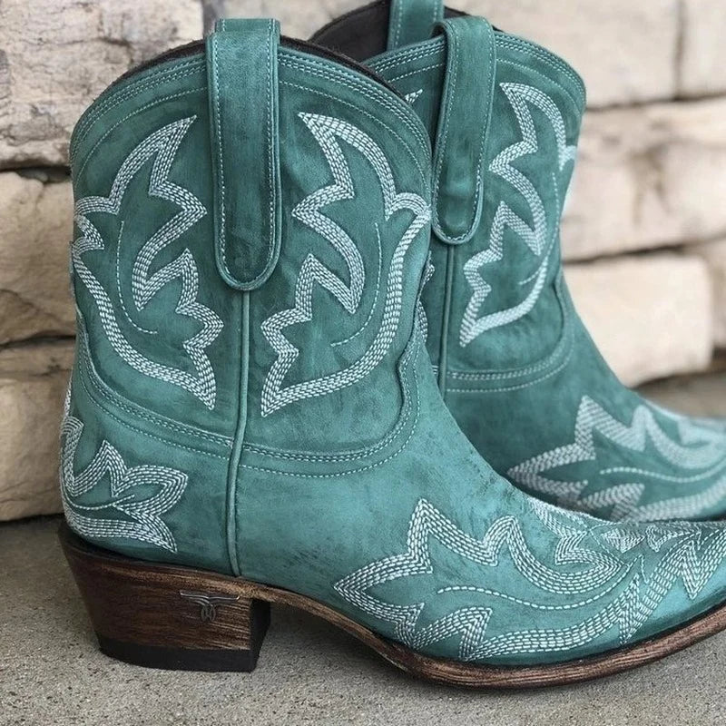 Women’s Western Embroidered Cowboy Boots
