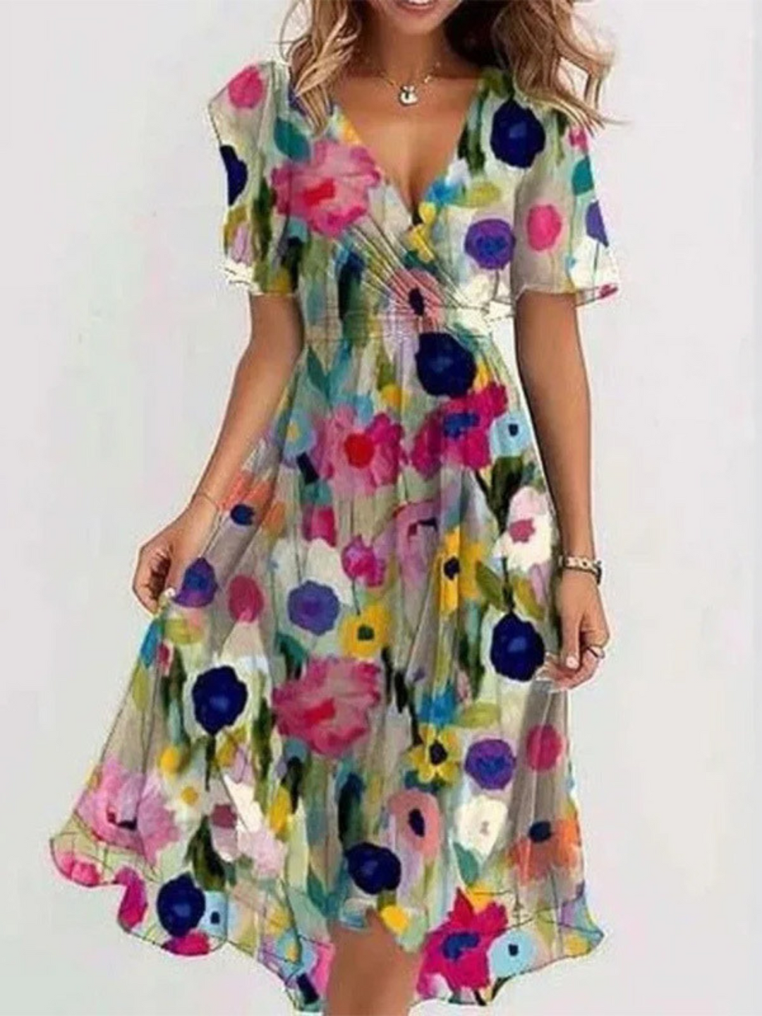 Matilda | Vestido veraniego con cubierta para el vientre