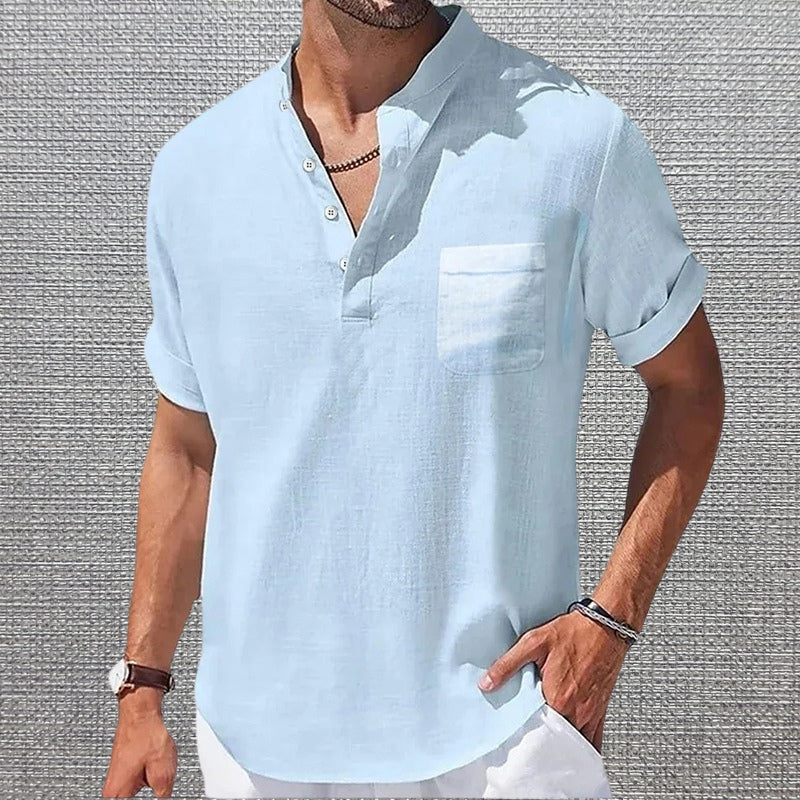 Camisa de bolsillo elegante