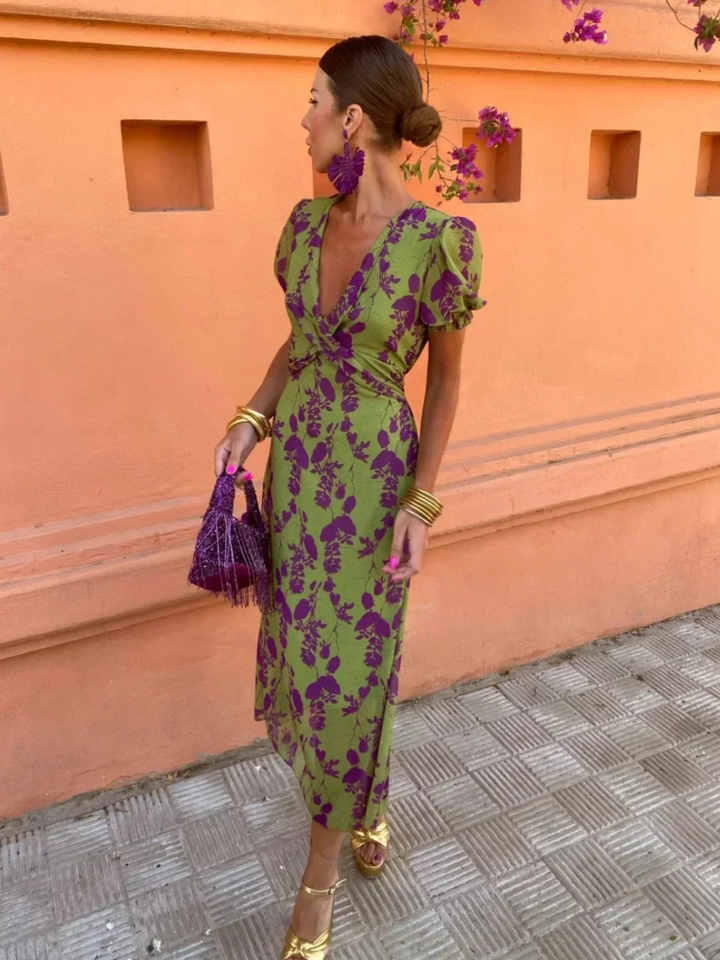 Vestido Midi Sofisticado