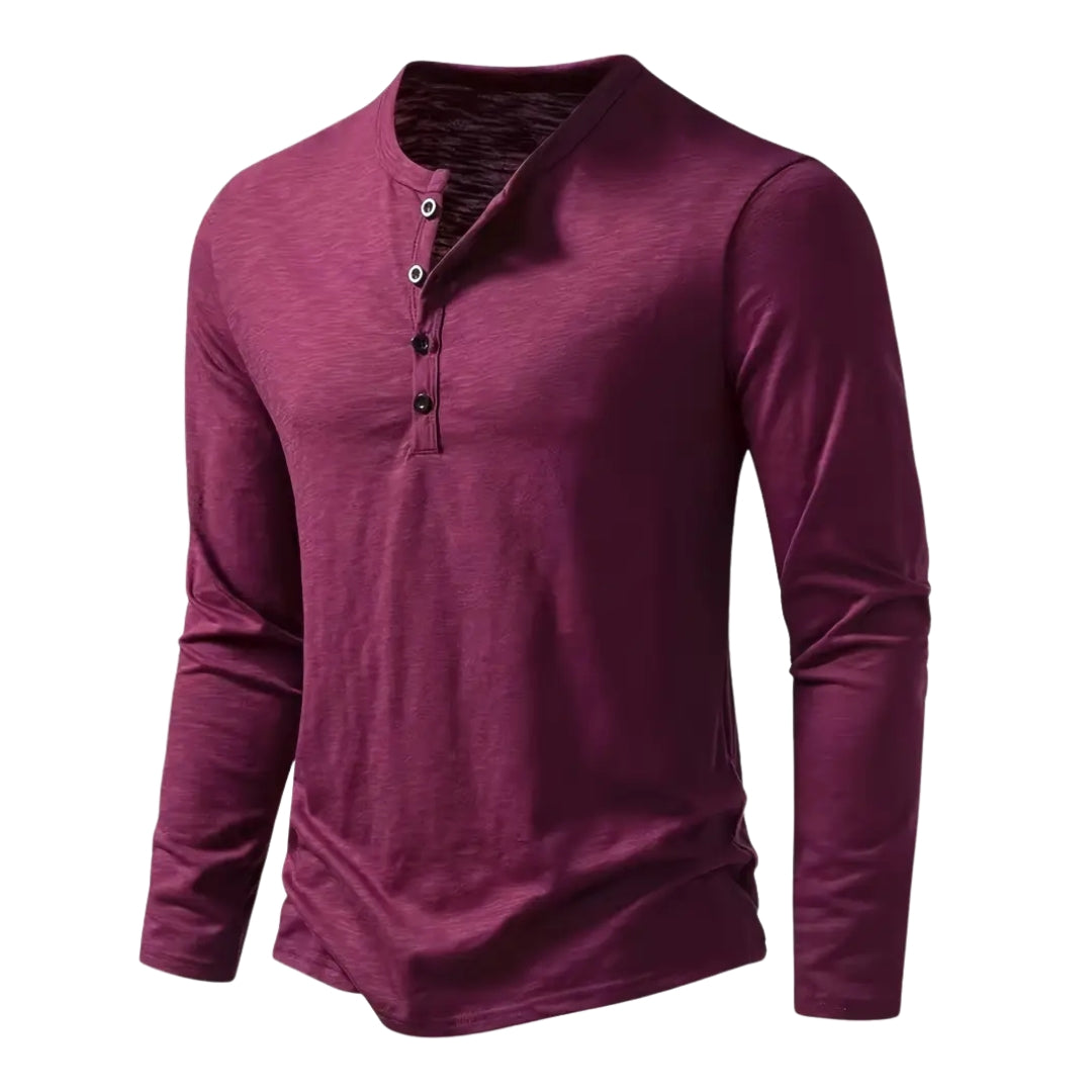 Camisa de manga larga elegante sport