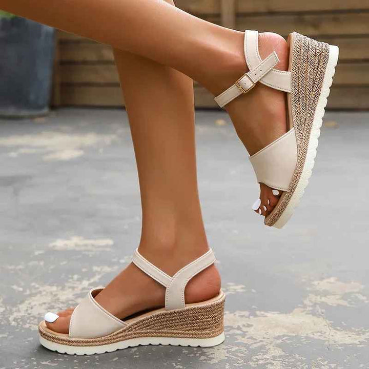 Lightweight Platform Wedge Sandals
