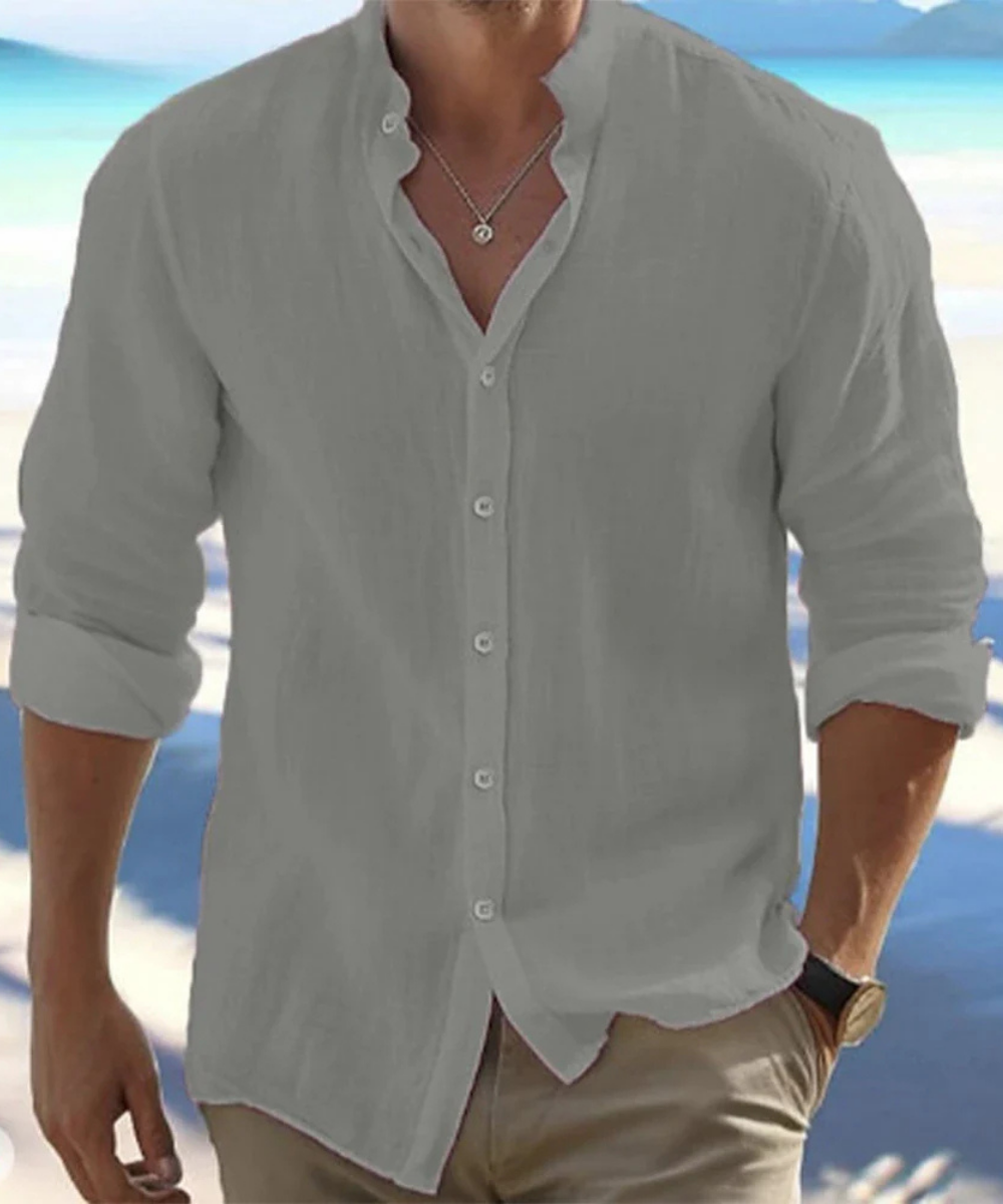Camisa casual de manga larga