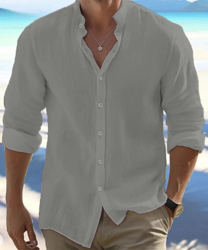 Camisa casual de manga larga