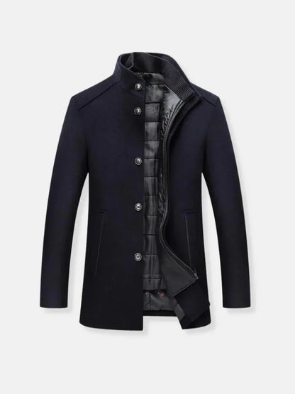Woolen Trench Coat for Men