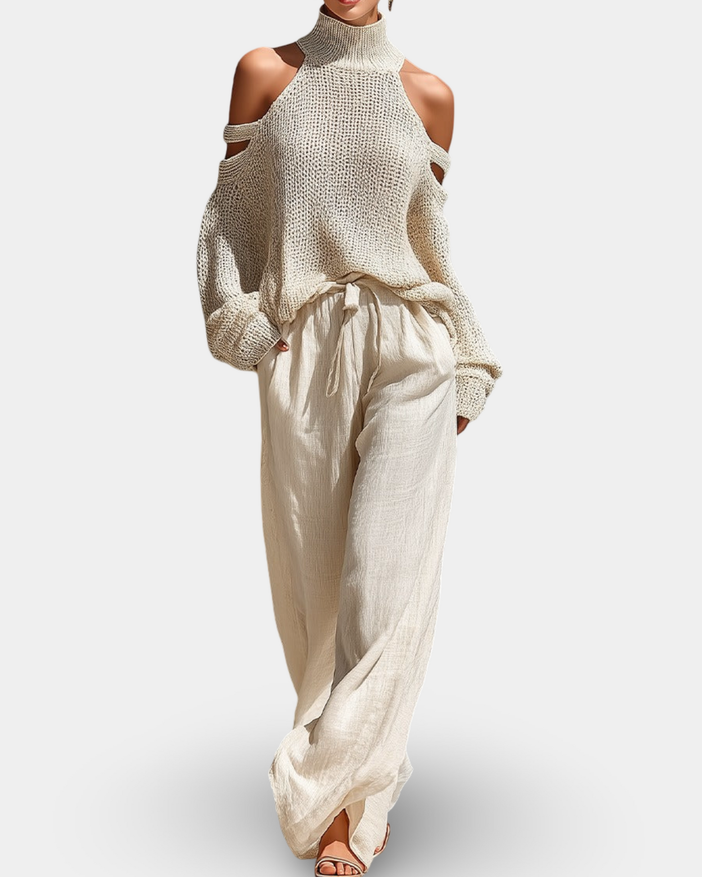 Camile | Fashionable Knit Set and Pants