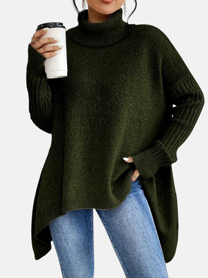 LONG TURTLENECK SWEATER