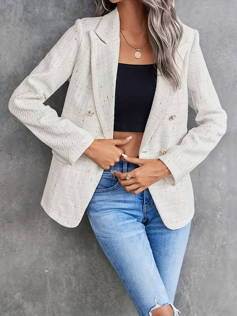 Women’s Classic Double-Breasted Blazer