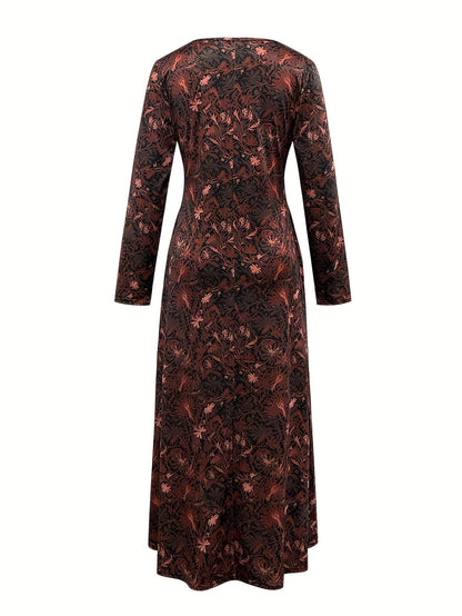 Kendal | Long Floral Dress